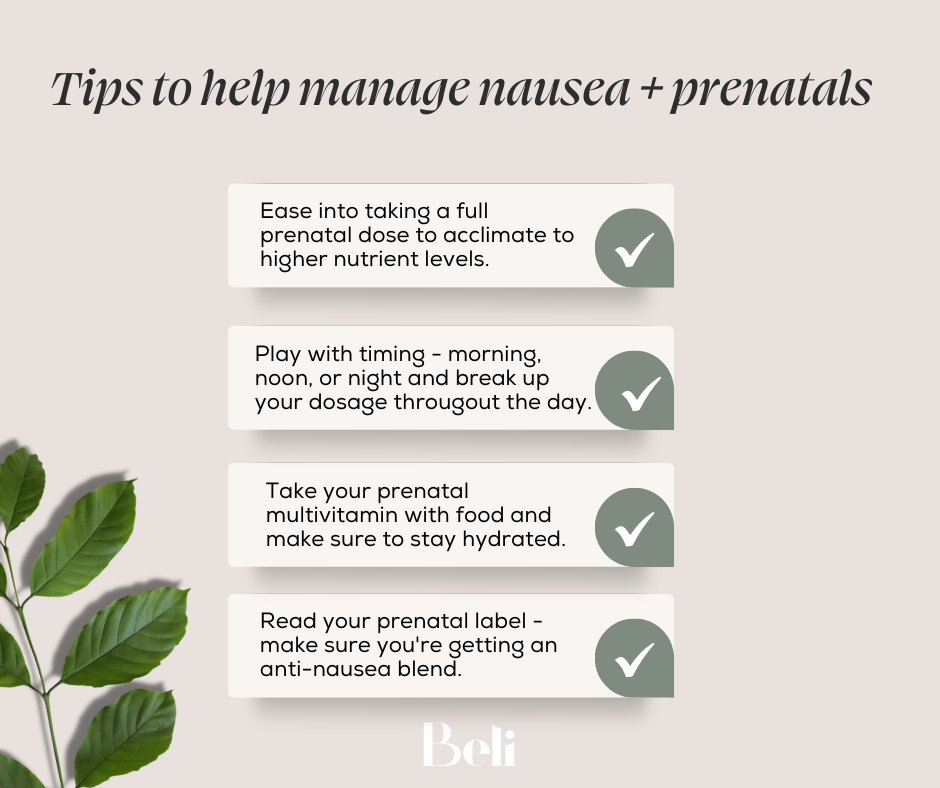 Is My Prenatal Vitamin Making Me Sick? 5 Easy Tips for Nausea